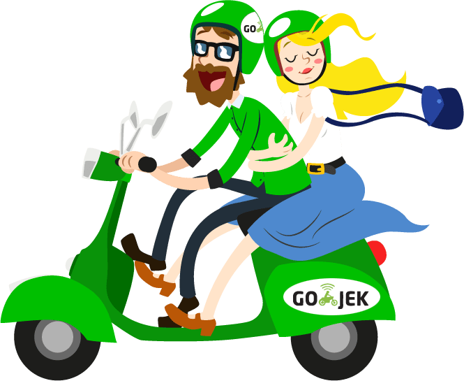 Image result for ojek animasi